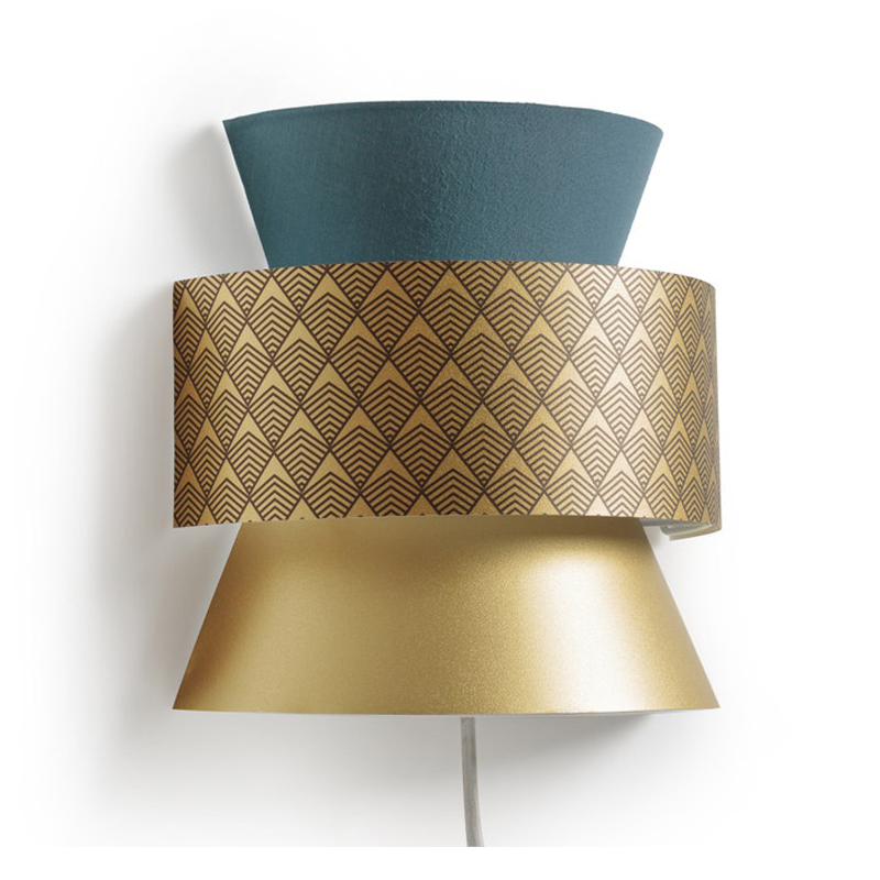 Бра Sconce Blue & Gold Синий Золотой в Екатеринбурге | Loft Concept 