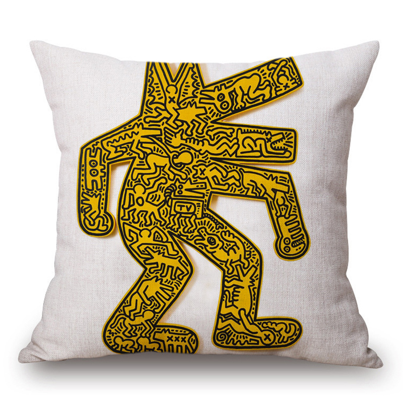 Подушка Keith Haring 14 Мульти в Екатеринбурге | Loft Concept 