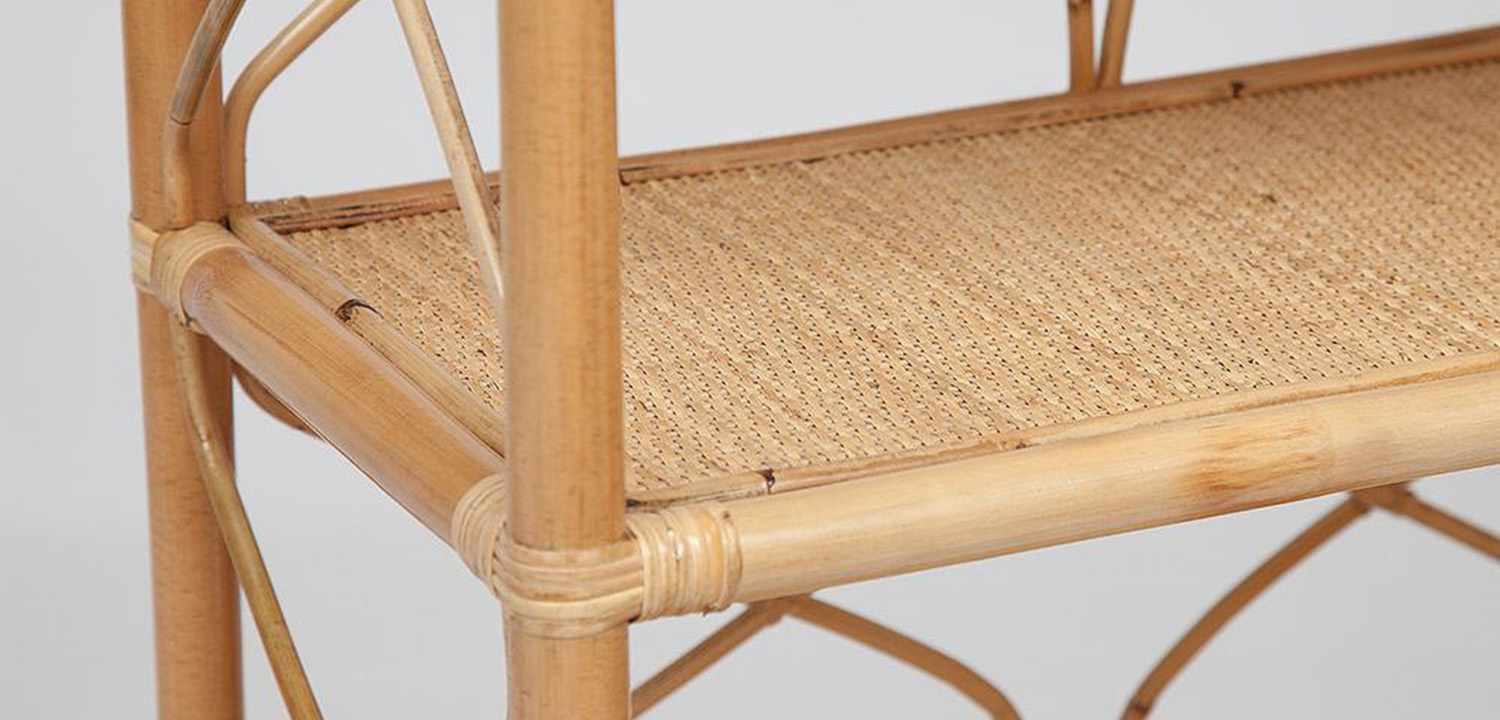 Этажерка Rattan Wicker Bookcase - фото №1