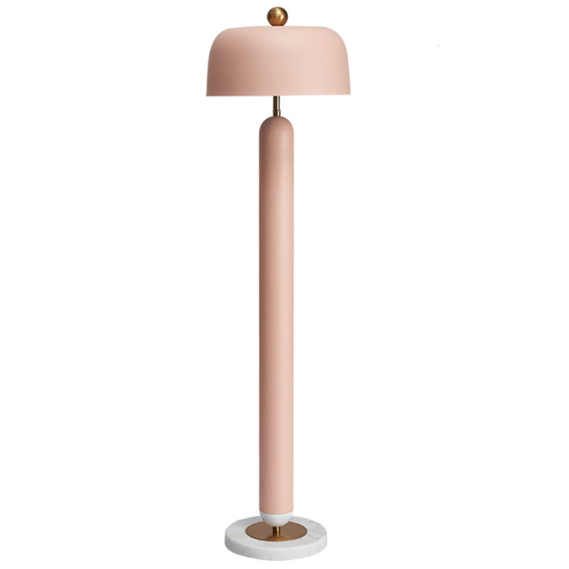 Meet pink Floor lamp Розовый пастельный Латунь в Екатеринбурге | Loft Concept 