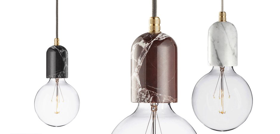 Подвесной светильник MARMOR BJÖRT Bianco - Loft-Concept в Екатеринбурге