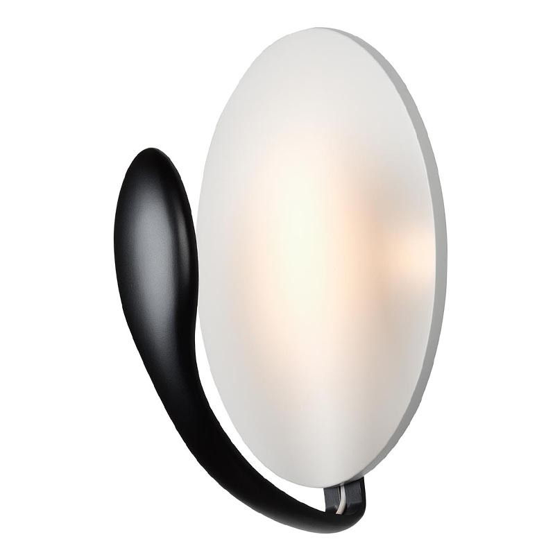 Бра Devi Black Spot Wall Lamp Белый Черный в Екатеринбурге | Loft Concept 