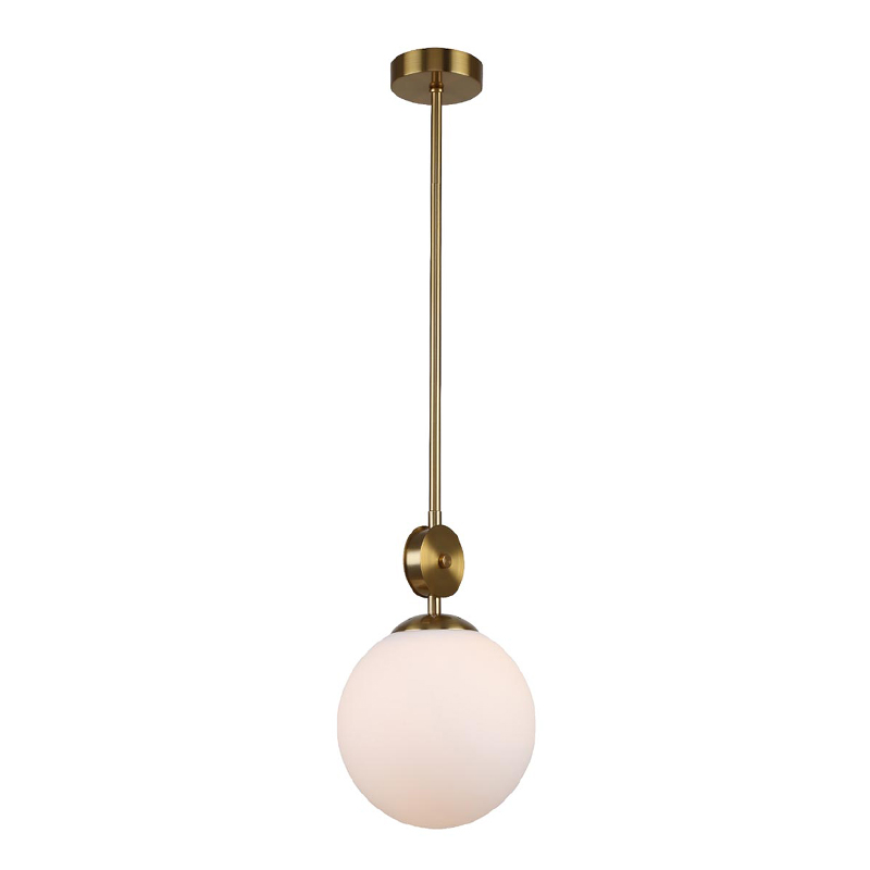 Подвесной светильник Kyran Bronze Hanging Lamp Бронза Белый в Екатеринбурге | Loft Concept 