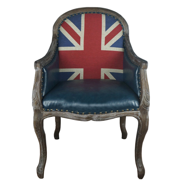 Кресло Bergere Union Jack Pattern II  в Екатеринбурге | Loft Concept 