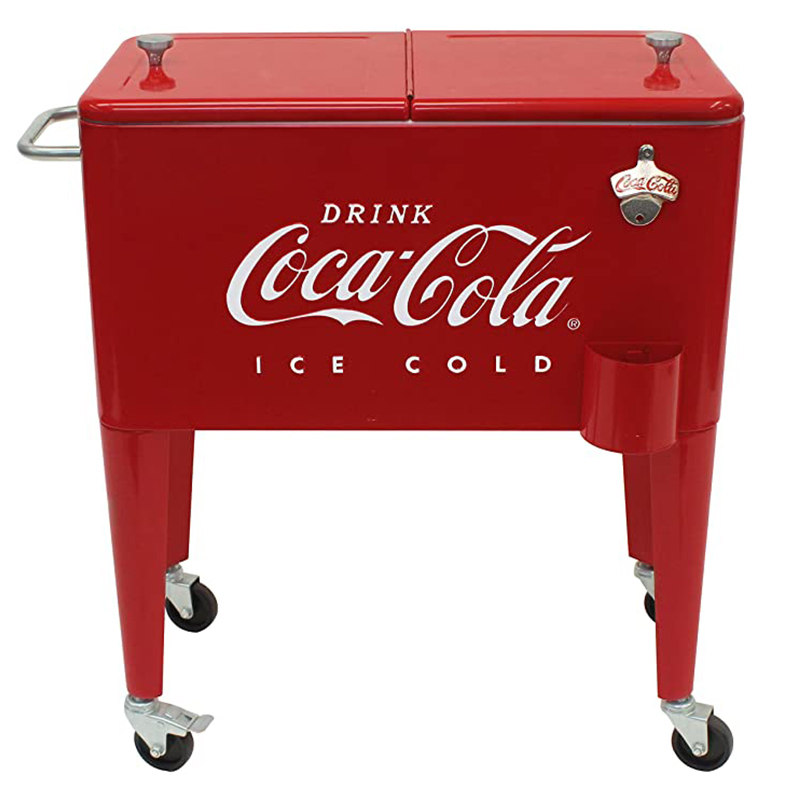 Куллер Retro Metal Coca-Cola Cooler Red Красный (Red) в Екатеринбурге | Loft Concept 