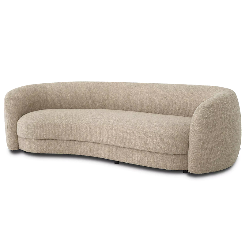 Диван Eichholtz Sofa Blaine Sand Boucle Песочный в Екатеринбурге | Loft Concept 