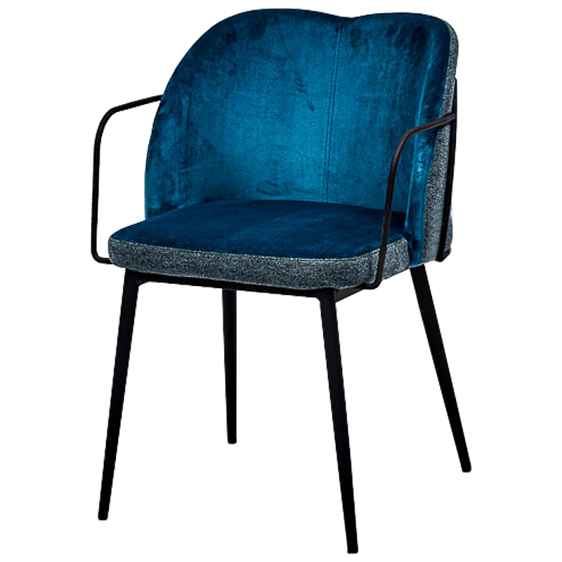 Стул Raymond Stool blue Синий Черный в Екатеринбурге | Loft Concept 