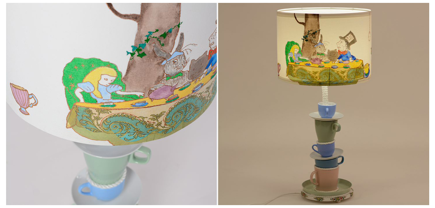 Настольная лампа Алиса в стране чудес - фото №3