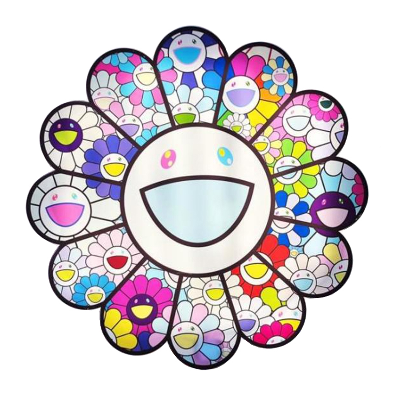 Светильник разноцветный подсолнух Takashi Murakami 2 Мульти в Екатеринбурге | Loft Concept 