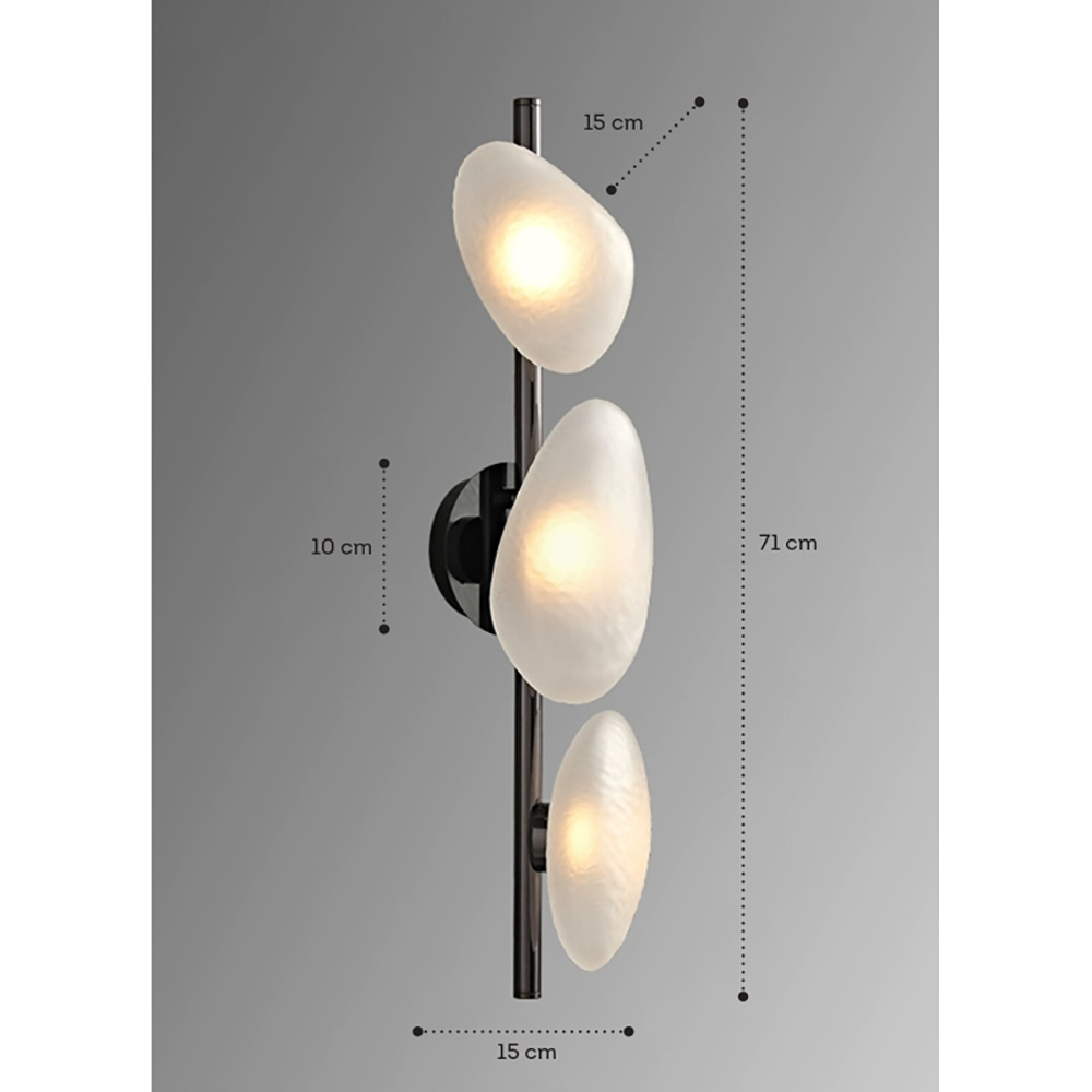 Бра LINDIS FROST LONG WALL 3 лампы Молочное стекло  в Екатеринбурге