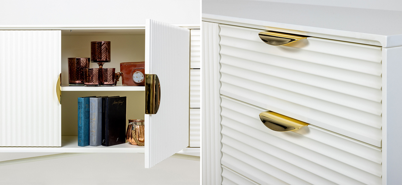 Комод Antique Order Белый 160 см - фото №1