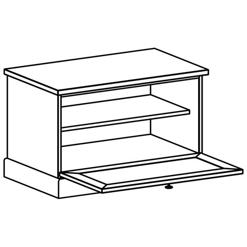 Тумба для прихожей с откидной дверцей Percent Shoe Rack в Екатеринбурге