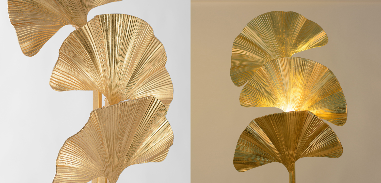 Торшер Palmas Gold Floor Lamp  - фото