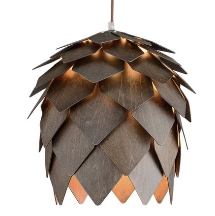 Подвесной светильник Crimea Pine Cone Brown Коричневый в Екатеринбурге | Loft Concept 