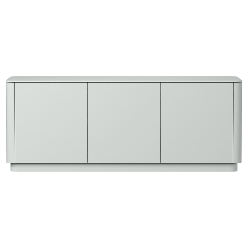 Тумба светло-серая с 3-мя дверцами Tammi  Светло-серый в Екатеринбурге | Loft Concept 