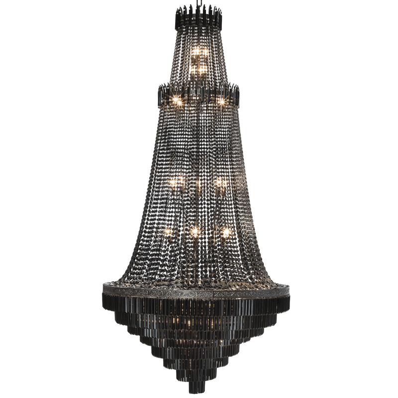 Люстра ABHIKA LAMP EMPIRE BRONZE Черный Темная бронза в Екатеринбурге | Loft Concept 