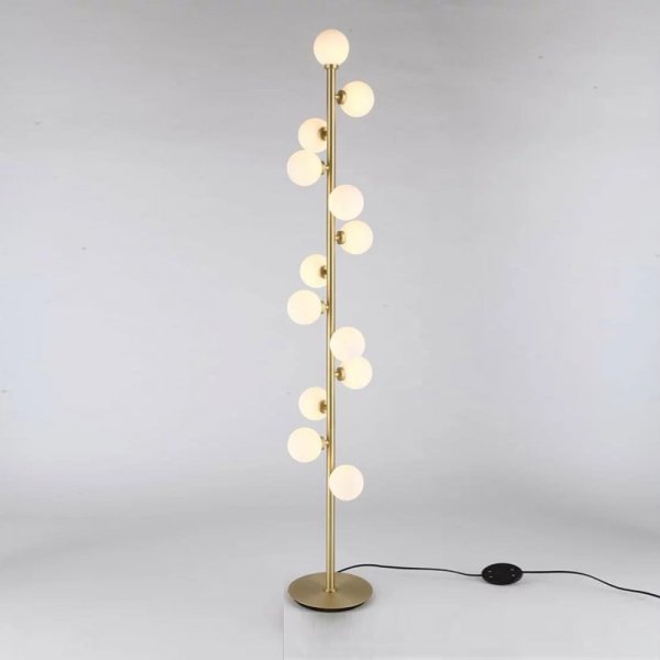 Торшер Bubble Stik Cold floor lamp Латунь в Екатеринбурге | Loft Concept 