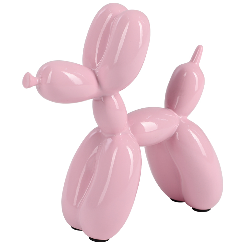 Статуэтка Jeff Koons Balloon Dog Pink Розовый пастельный в Екатеринбурге | Loft Concept 