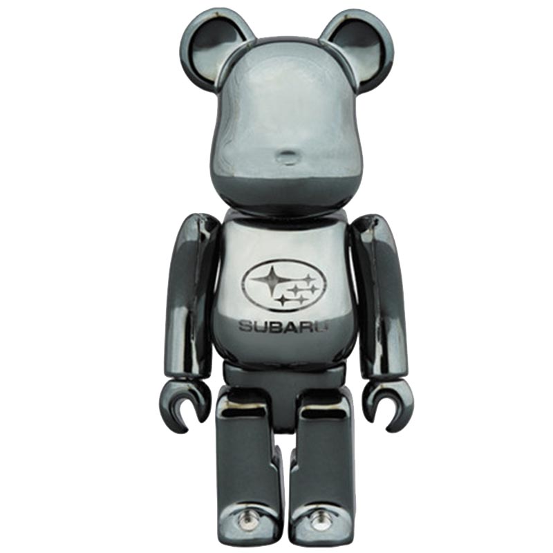 Статуэтка Bearbrick Subaru Темный хром в Екатеринбурге | Loft Concept 