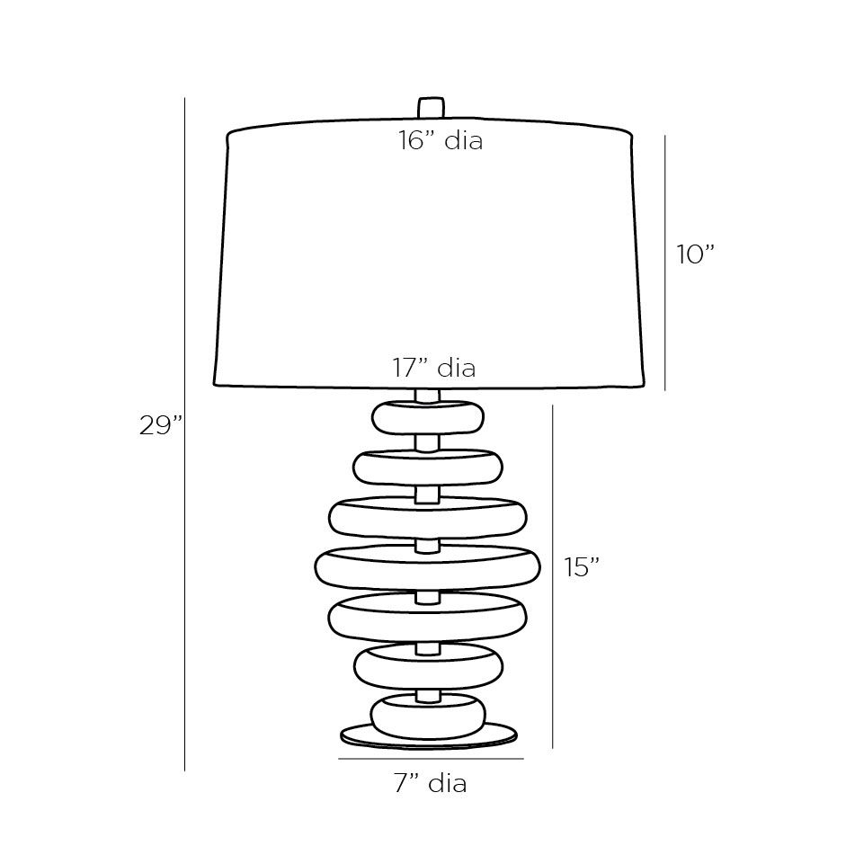 Дизайнерская настольная лампа KIMORA LAMP в Екатеринбурге