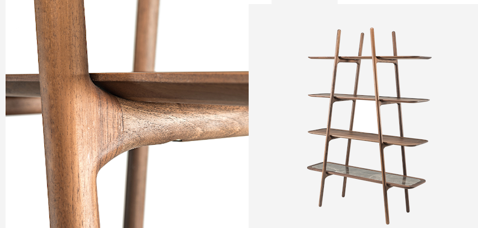 Стеллаж Woak malin shelf system Стеллаж Woak malin shelf system - Loft-Concept в Екатеринбурге