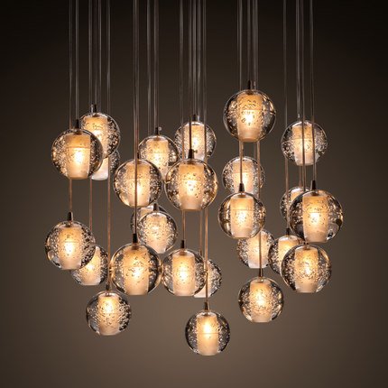 Люстра Bocci 14 Round Chandelier Led Crystal Glass Прозрачный (Transparent) Люстра Bocci 14 Round Chandelier Led Crystal Glass Прозрачный (Transparent) в Екатеринбурге | Loft Concept