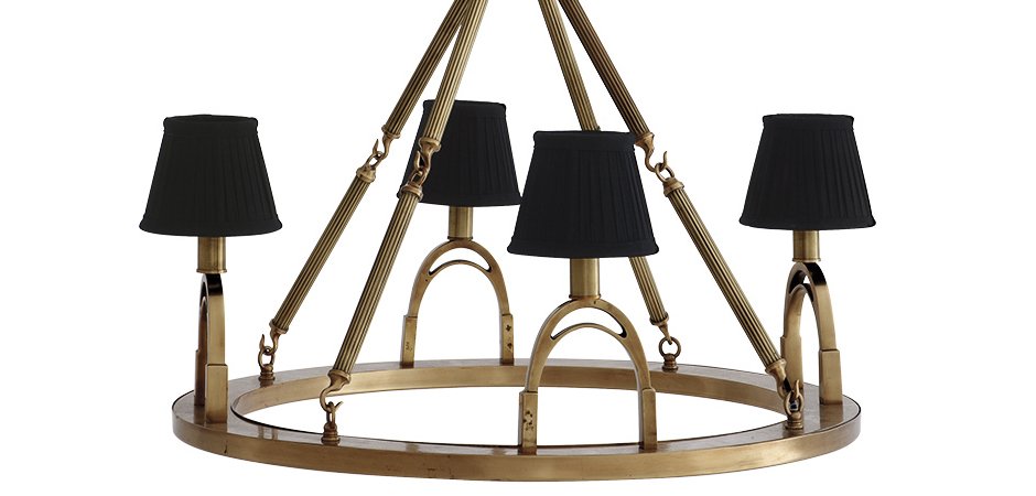 Люстра Eichholtz Chandelier Jigger Brass - Loft-Concept в Екатеринбурге