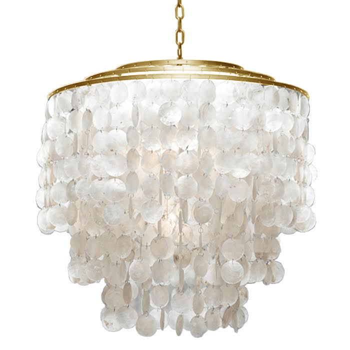 Люстра SHELL Chandelier 65 Золото Белый Золотой Люстра SHELL Chandelier 65 Золото Белый Золотой в Екатеринбурге | Loft Concept