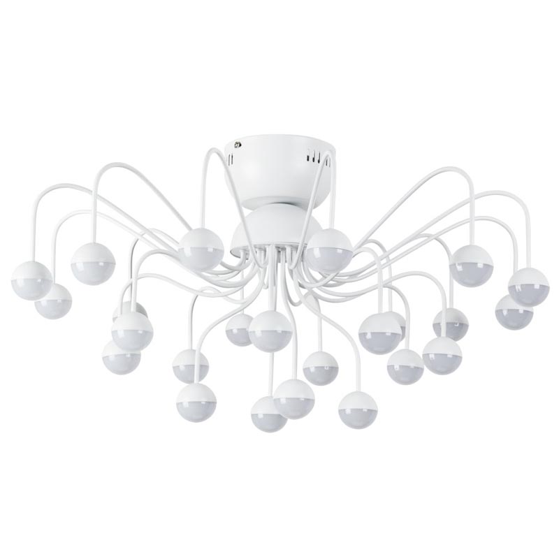 Потолочная люстра Vilelme Chandelier white Белый в Екатеринбурге | Loft Concept 