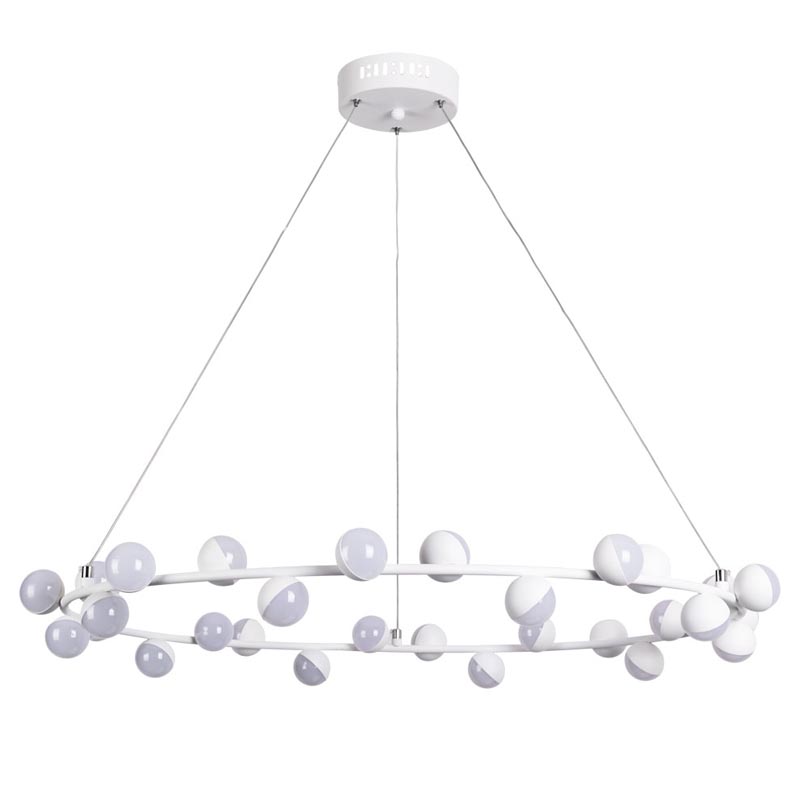 Люстра Vilelme Chandelier white 80 Белый в Екатеринбурге | Loft Concept 