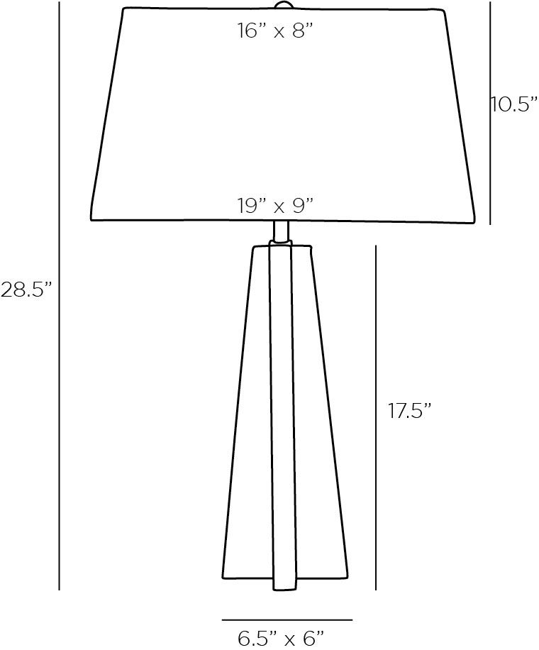 Дизайнерская настольная лампа MARTANA LAMP в Екатеринбурге