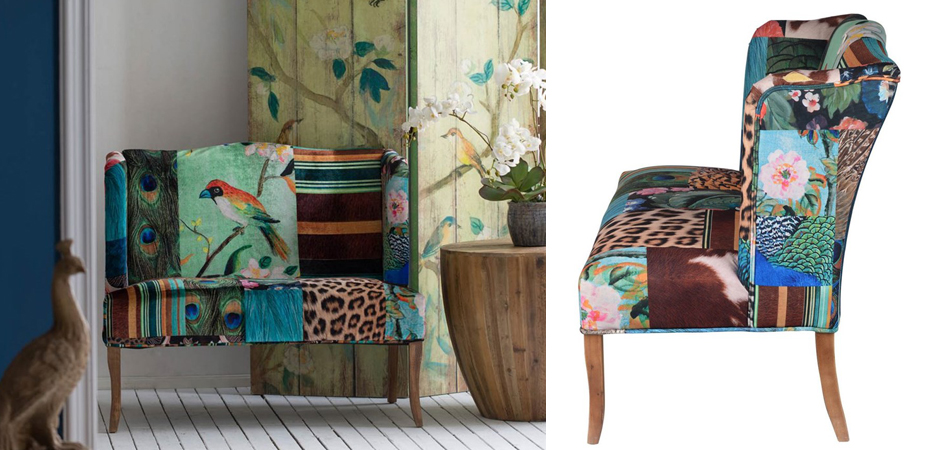 Диван Leopard spots & Bird - Loft-Concept в Екатеринбурге