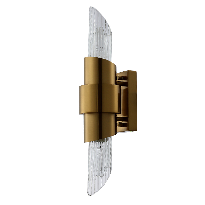 Бра с прозрачным плафоном цилиндрической формы Luxxu Modern Design Бронза Хром Прозрачное Стекло Бра с прозрачным плафоном цилиндрической формы Luxxu Modern Design Бронза Хром Прозрачное Стекло в Екатеринбурге | Loft Concept