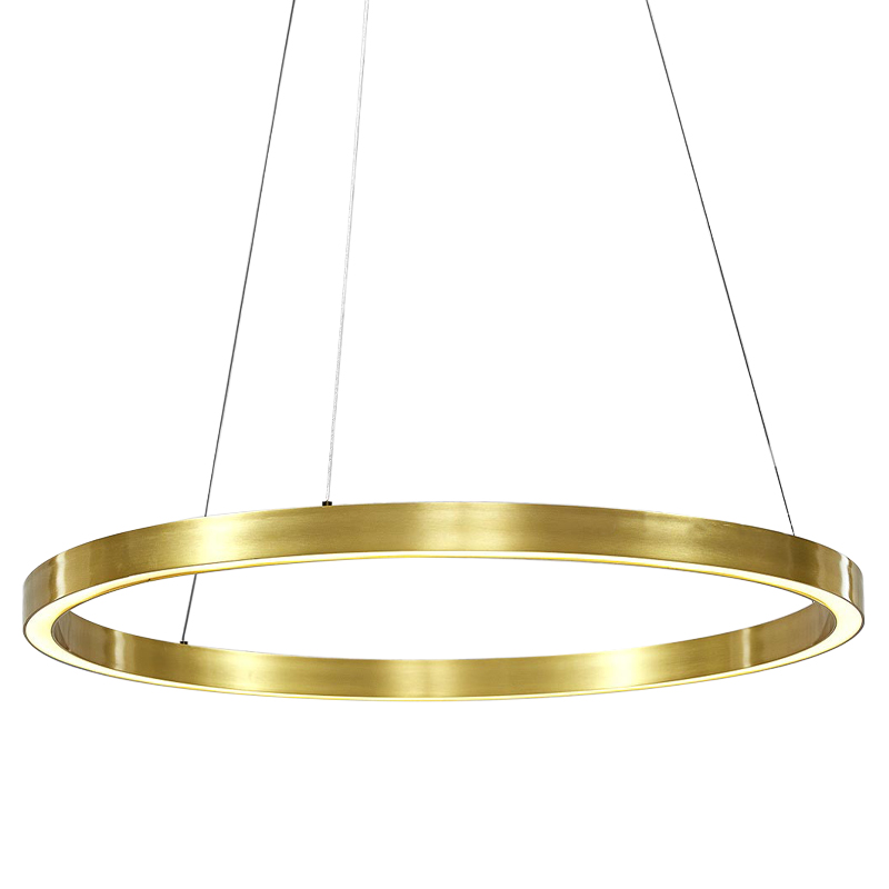 Люстра Ring Gold Horizontal Chandelier Золотой в Екатеринбурге | Loft Concept 