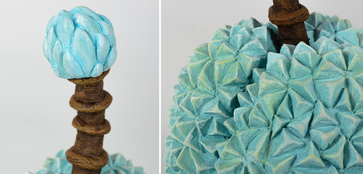 Статуэтка тропический фрукт Tropical Fruit soft blue - фото №1