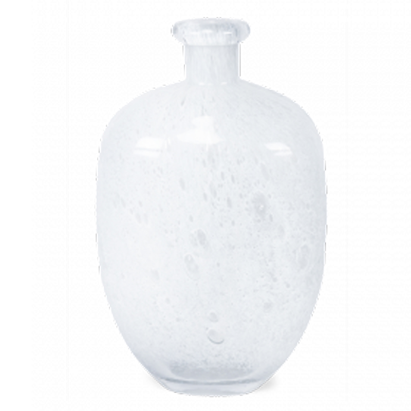 Ваза Air Bubbles Vase glass h36 Белый в Екатеринбурге | Loft Concept 