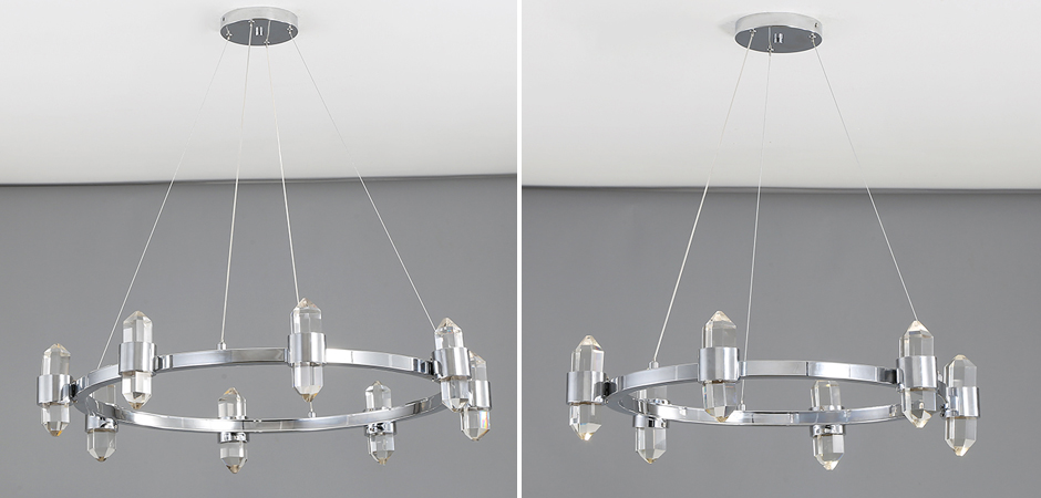 Люстра Crystal Ring Chandelier Chromium Люстра Crystal Ring Chandelier Chromium - Loft-Concept в Екатеринбурге