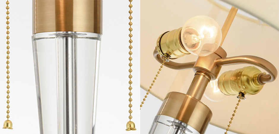 Настольная лампа Transparent Atlant Table lamp Настольная лампа Transparent Atlant Table lamp - Loft-Concept в Екатеринбурге