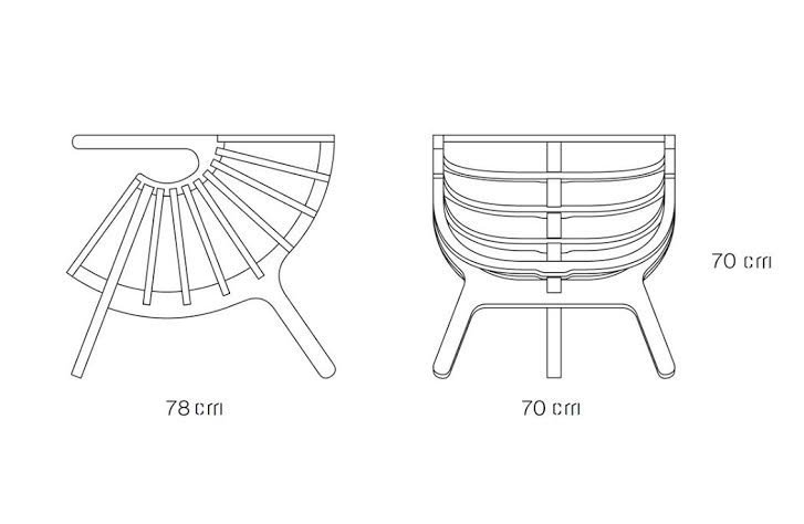 Кресло W_01 design Marco Sousa Santos в Екатеринбурге