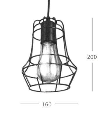 Cветильник Loft Nest Cage №1 в Екатеринбурге