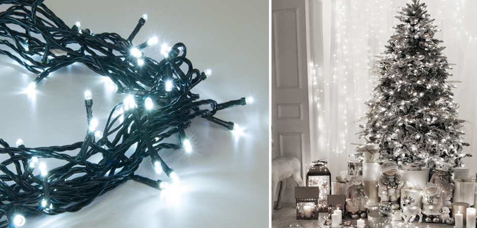 Интерьерная Гирлянда Белые диоды - Loft-Concept в Екатеринбурге