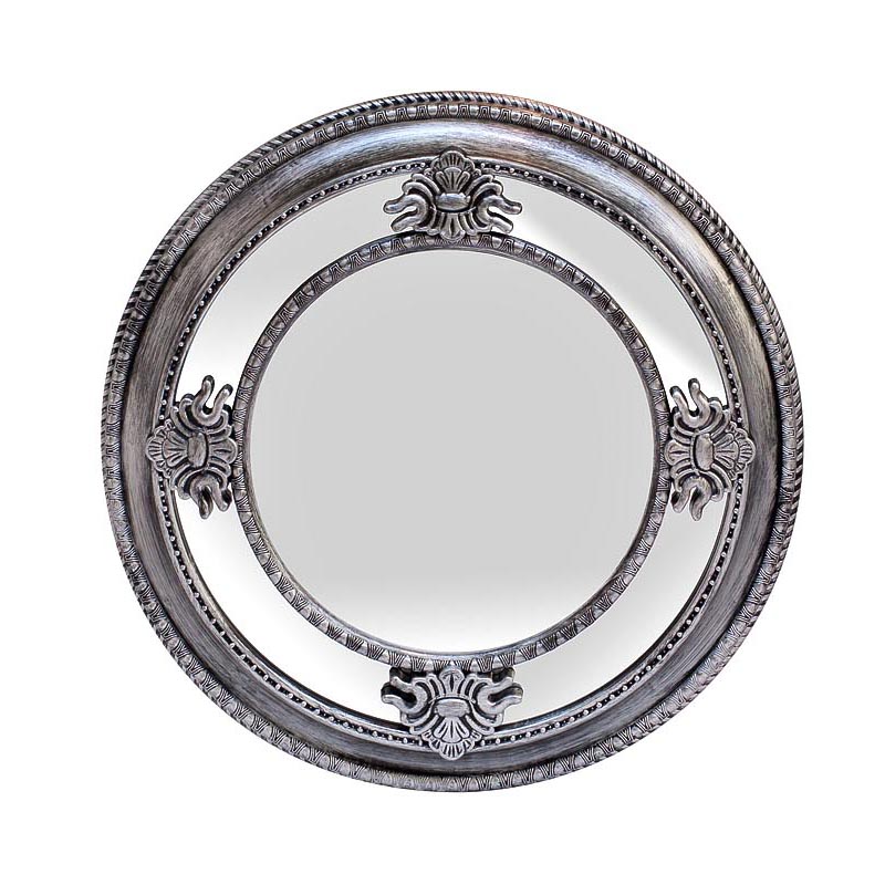 Зеркало Silver Round Mirror Серебряный в Екатеринбурге | Loft Concept 