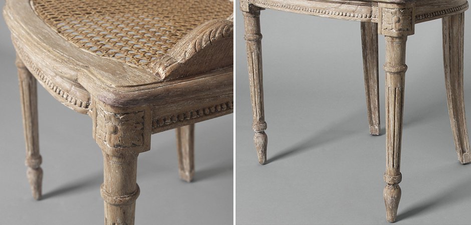 Стул Bent Back Provence - фото №1