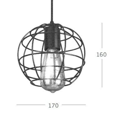 Cветильник Loft Nest Cage №3 в Екатеринбурге