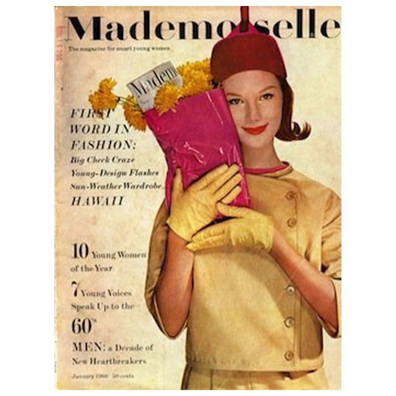 Постер Mademoiselle Cover 1960 January  в Екатеринбурге | Loft Concept 