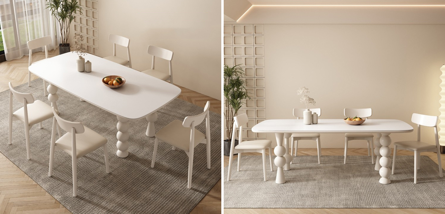 Обеденный стол Raphael Unique Shaped Dining Table - фото