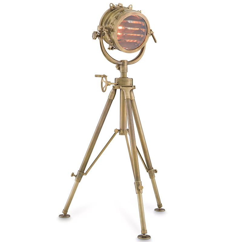 Торшер Eichholtz Floor Lamp Royal Master Sealight Brass Латунь в Екатеринбурге | Loft Concept 