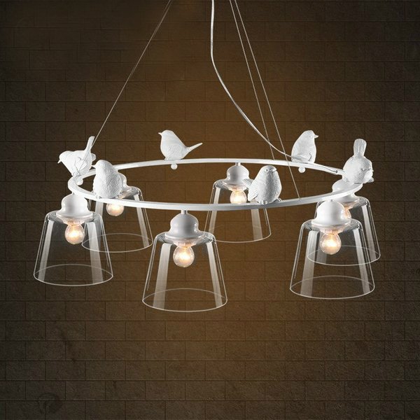 Люстра Provence Bird Chandelier Белый в Екатеринбурге | Loft Concept 