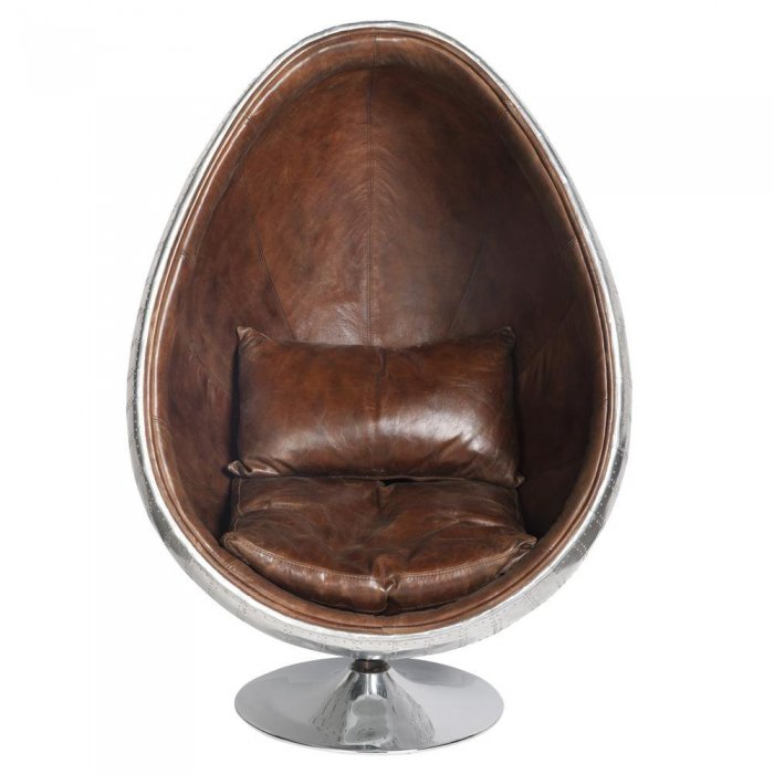 Кресло яйцо Aviator Egg Chair Коричневый в Екатеринбурге | Loft Concept 