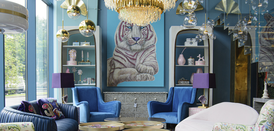 Картина Розовый Тигр - фото №1